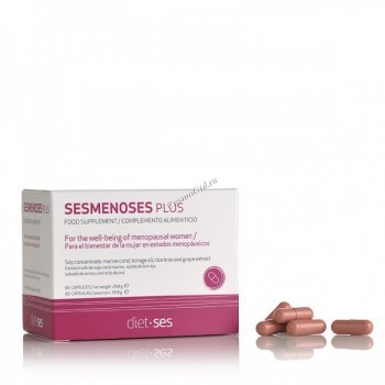 Sesderma Sesmenoses plus food supplement (Бад к пище «Сесменосес плюс»), 60 капсул.