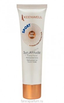 Keenwell Sun Attitude Crema Facial Multiprotectora Sport  SPF 50+ (    ), 60  - ,   