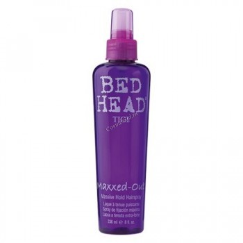 Tigi Bed head maxxed оut (Спрей для сильной фиксации и блеска волос), 236 мл