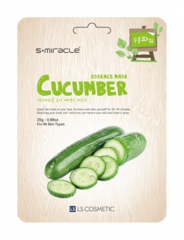 S+Miracle Cucumber Essence Mask (   ), 25  - ,   