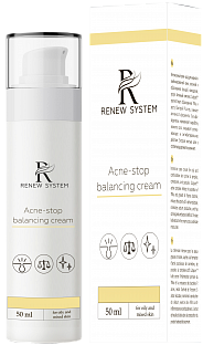 Renew System Acne-Stop Balancing Cream (    ), 50  - ,   