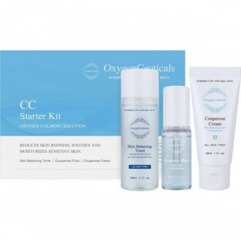 CC Starter Kit (Набор для кожи с куперозом), 30 мл + 15 мл+ 30 мл