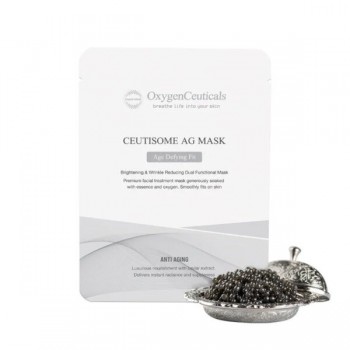 Ceutisome AG Mask (Кислородосодержащая питательная маска на основе черной икры)