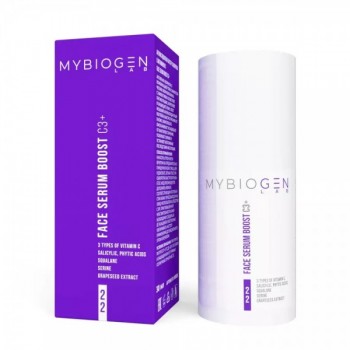 Face Serum «BOOST C3+ (Антиоксидантная бустер-сыворотка с витамином C), 30 мл