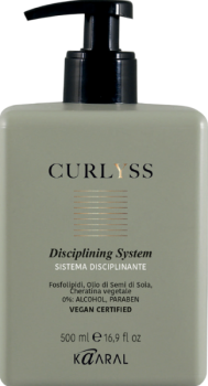 Curlyss Disciplining System (Дисциплинирующий крем с Anti-frizz эффектом), 500 мл