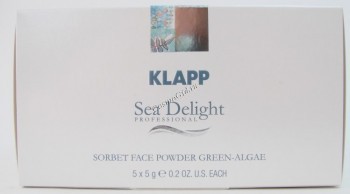Klapp Sea Delight Sorbet face powder green algae (-  ) - ,   